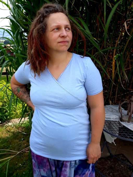 Schnittmuster Umstadskleid Schwangerschaftskleid Stillkleid DIY Umstandsmode Stillmode Schwangerschaft Kleid