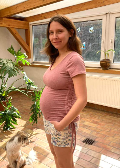 Schnittmuster Umstandsshorts Schwangerschaftsshorts shorts schwangerschaft DIY Umstandsmode