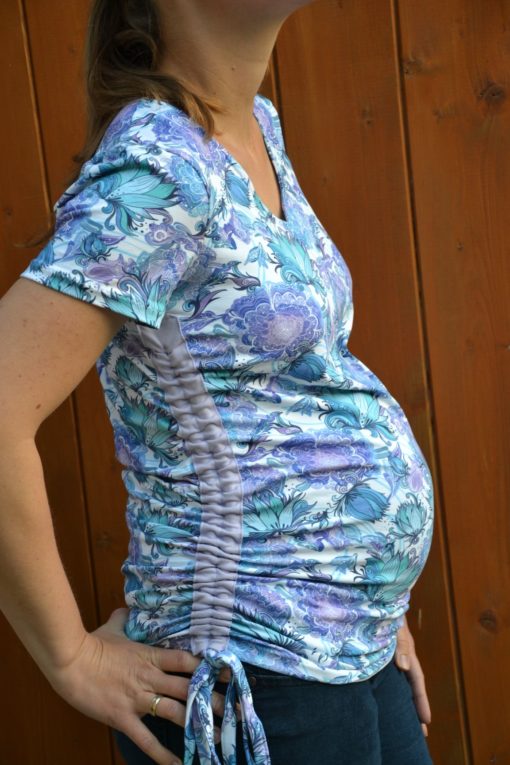ebook Schnittmuster Umstandsshirt schwangerschaftsshirt shirt schwangerschaft langarm tshirt