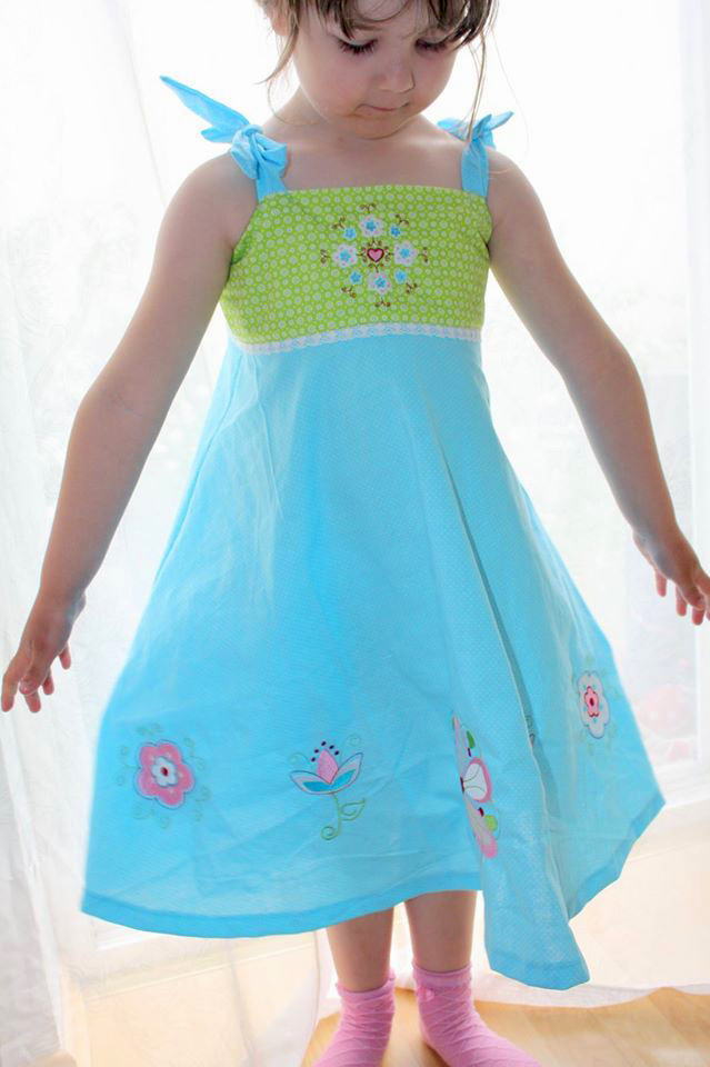 Schnittmuster Kleid, Rock mit Schleife Minina (62–158) – Bild 12