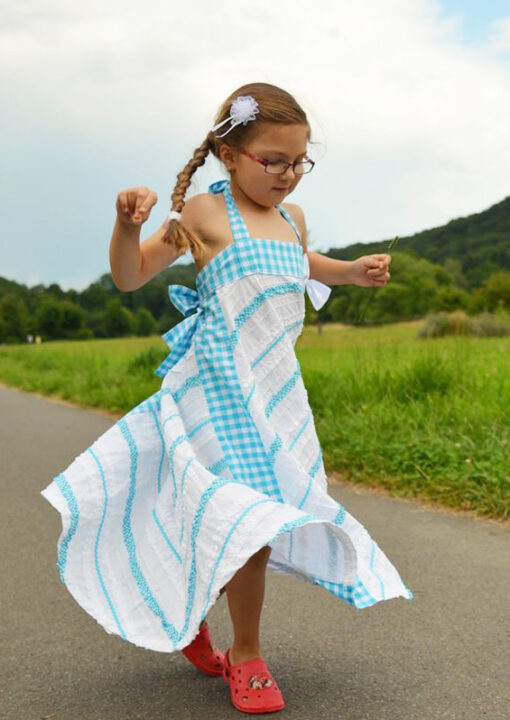 Schnittmuster Kleid, Rock mit Schleife Minina (62–158) – Bild 32