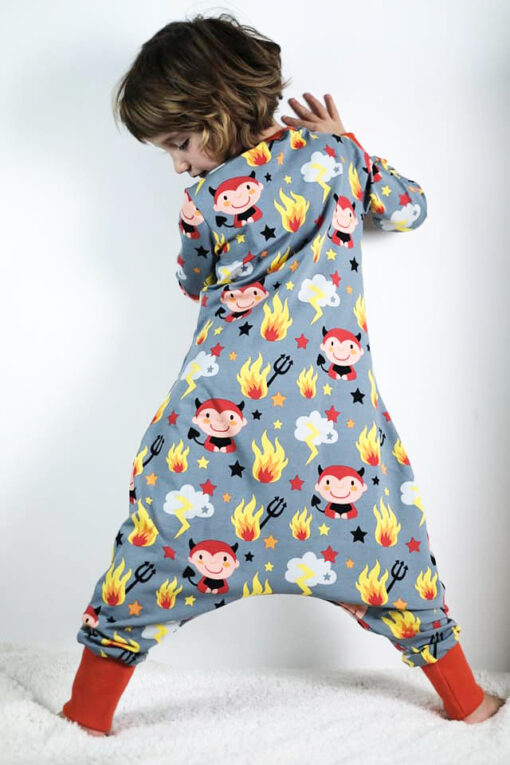 Schnittmuster Pyjama Schlafoverall Siesta (50-140) – Bild 12