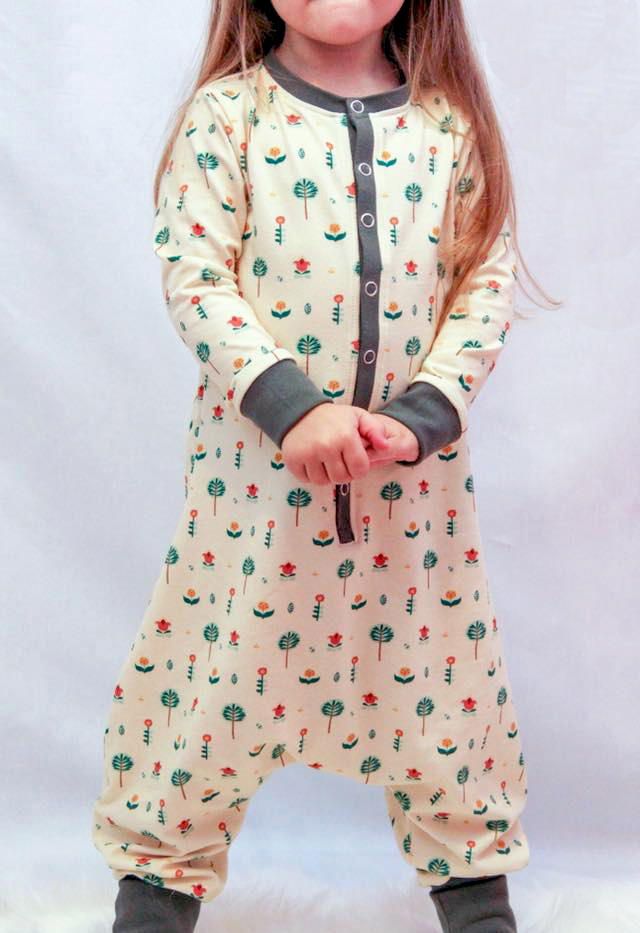 Schnittmuster Pyjama Schlafoverall Siesta (50-140) – Bild 7