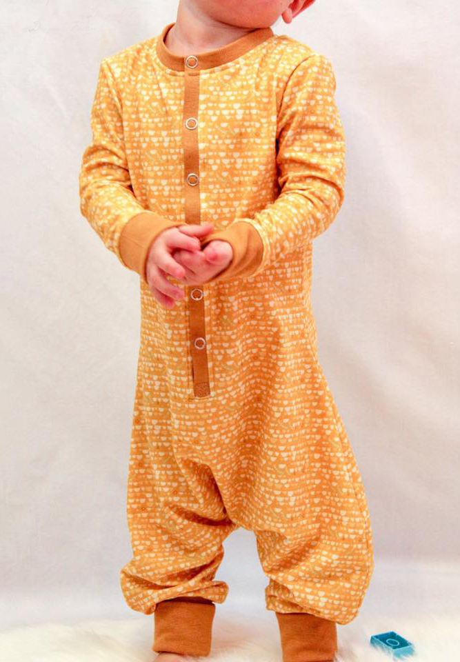 Schnittmuster Pyjama Schlafoverall Siesta (50-140) – Bild 6